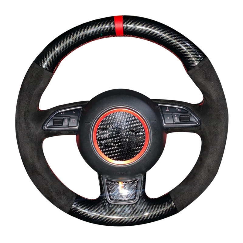 Car Steering Wheel Cover Anti Slip Breathable - Antypoślizgowe zamszowe na kierownicę samochodu klosz