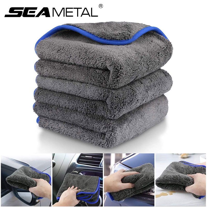 SEAMETAL 1200GSM Ręcznik z mik – Microfiber Car Drying Towel Super Absorbent recenzja i cena