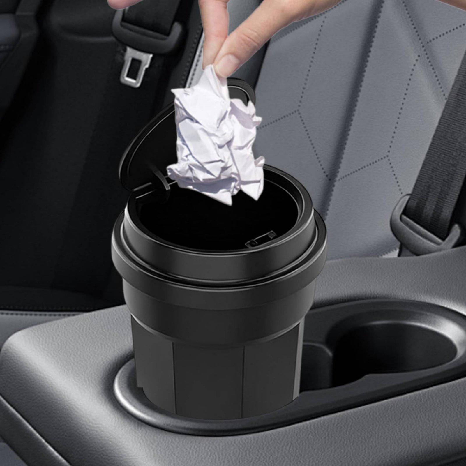 Kosz na śmieci do samochodu z  – Waterproof Car Trash Can With Lid recenzja i cena